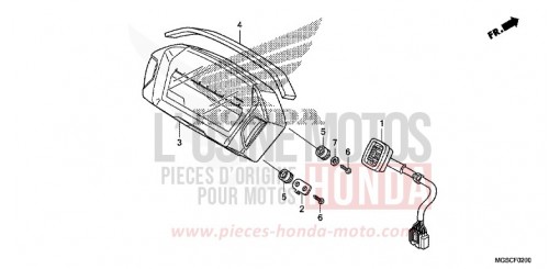 COMPTEUR NC700DD de 2013